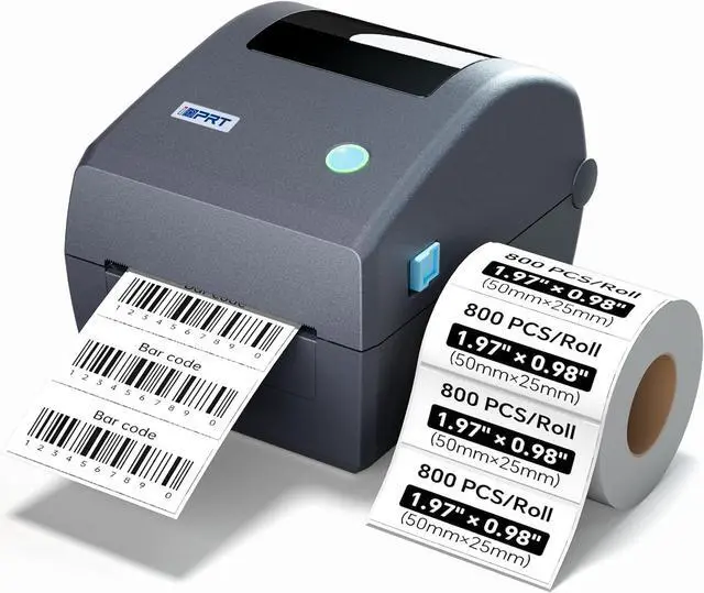 Main image of iD880 Industrial Thermal Printer with 800Pcs 1.97" × 0.98" Labels
