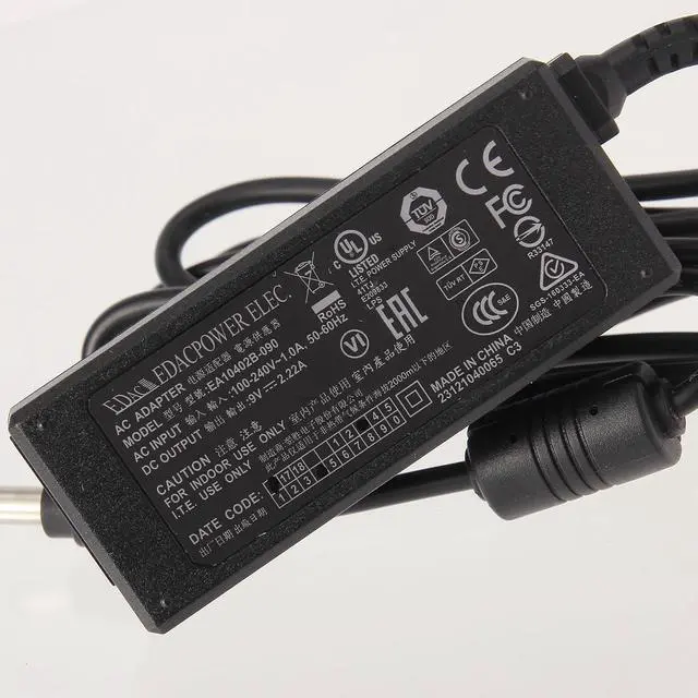 Alt view image 2 of 3 - Panduit LS8E-ACS Power Adapter for Panther LS8 Hand-Held Thermal Transfer Printer