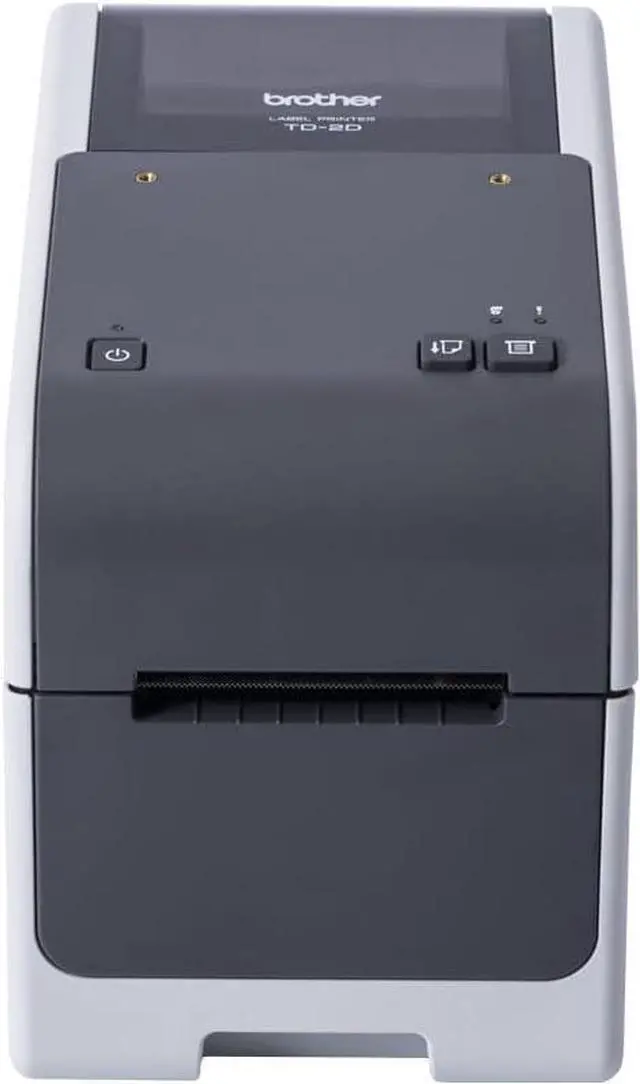 Main image of Brother TD-2310D203 Desktop Direct Thermal Printer - Monochrome - Label Print - USB - Serial - 2" LCD Display Screen - 5.98 in/s Mono - 203 dpi - 2.48" Label Width - P-Touch Template, Raster