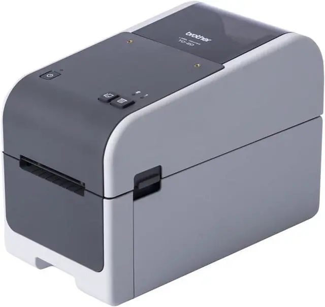 Alt view image 2 of 4 - Brother TD-2310D203 Desktop Direct Thermal Printer - Monochrome - Label Print - USB - Serial - 2" LCD Display Screen - 5.98 in/s Mono - 203 dpi - 2.48" Label Width - P-Touch Template, Raster