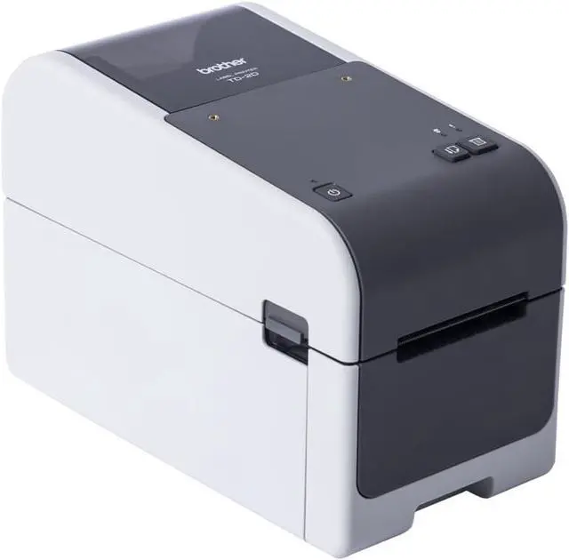 Alt view image 3 of 4 - Brother TD-2310D203 Desktop Direct Thermal Printer - Monochrome - Label Print - USB - Serial - 2" LCD Display Screen - 5.98 in/s Mono - 203 dpi - 2.48" Label Width - P-Touch Template, Raster