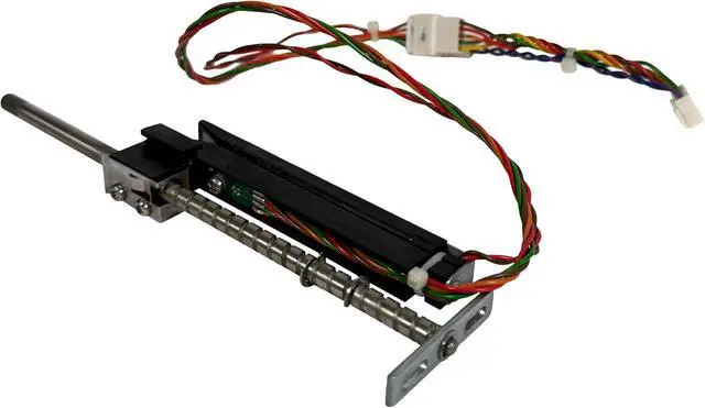 Alt view image 2 of 7 - Tekswamp Sato PR7740200 Pitch Sensor Media Guide with PB0740202 Shaft for M-84Pro M-8400Rve Series Thermal Label Printers
