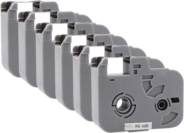 Main image of Ink Ribbon Cassette RS-80B for Tube Printer Cable ID Label Printer Suit for S600, S650, S650E, S700, S700E (6)