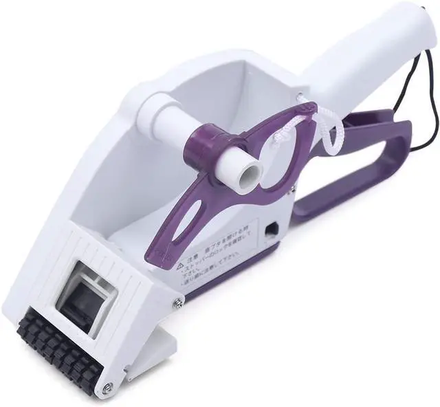 Alt view image 5 of 7 - Manual Label Applicator Round Square Flat Bottle Labeling Machine for 22-35 mm Width Label, Barcode Applicator Hand Held Label Applicator Machine Sticker Labeler for Round Square Flat Bottle