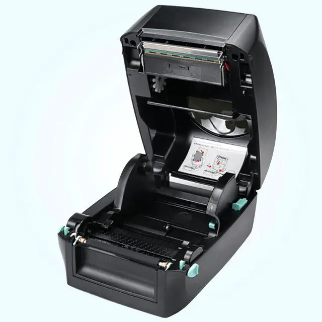 Alt view image 5 of 7 - McAuley Labels GoDEX RT730i+ 4 Thermal Label Printer 300 DPI Desktop Barcode Printer with Color Display USB, Ethernet