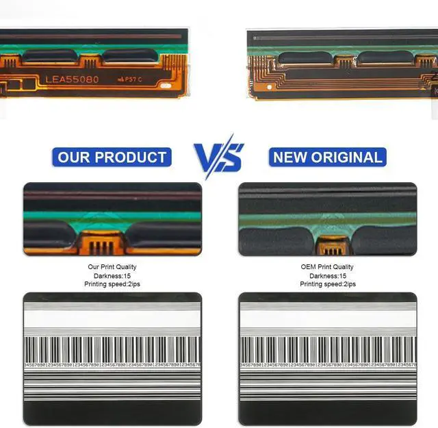 Alt view image 3 of 7 - Replacement Printhead for Godex EZ2050 EZ2050i EZ2050plus EZ2250 EZ2250i EZ2205 EZ2100 Thermal Label Printer,203Dpi,Durable and Long-Lasting