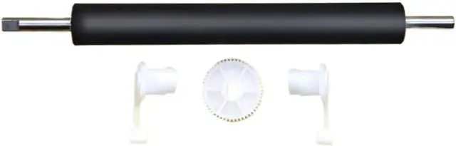 Main image of Platen Rubber Roller Kit with Clip and Gear Compatible with XP TT425B TT426B H500B TT325B Thermal Label Printer