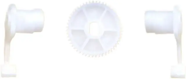 Alt view image 2 of 6 - Platen Rubber Roller Kit with Clip and Gear Compatible with XP TT425B TT426B H500B TT325B Thermal Label Printer