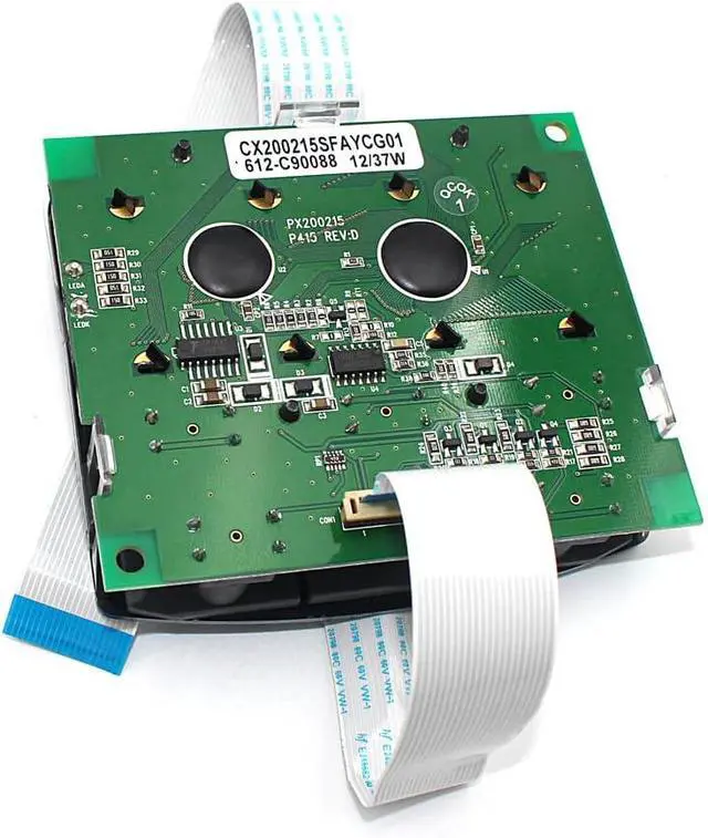 Alt view image 5 of 7 - Kit,Display,Bezel,and Buttons for Datamax I-4208 I-4308 I-4210 I-4212 I-4406 I-4604 Thermal Barcode Label Printer DPR78-2780-01