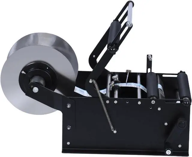 Main image of Manual Bottle Labeling Machine with Handle Label Applicator Machine 15-30pcs/min Sticker Label Applicate Machines Adjustable Round Bottle Labeler for Bottles Diameter 0.6-4.72 in