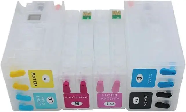 Alt view image 2 of 4 - Compatible Refill Ink Cartridge Compatible with PP100 PP50 CD Label Printer with Chip PP100 PP50
