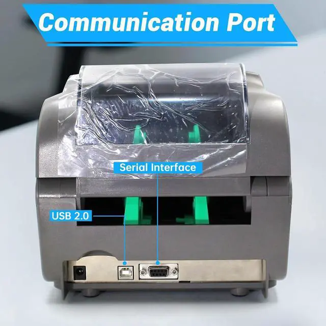 Alt view image 5 of 7 - GETPARTS EB2000JP00B00 Datamax E-Class E-4204B Mark III Basic Label Printer Model 4 IPS USB2.0 &Serial Interface, No Ribbon Required