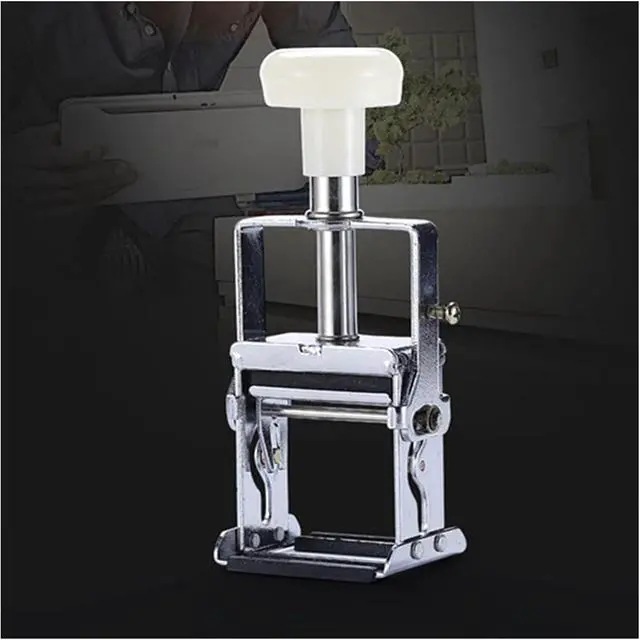 Alt view image 7 of 7 - Label Printer, Manual Production Date Coding Machine, Quick-Drying Ink, Rotary Shelf-Life Stamp, Imitation Inkjet Printer, Pad Printing