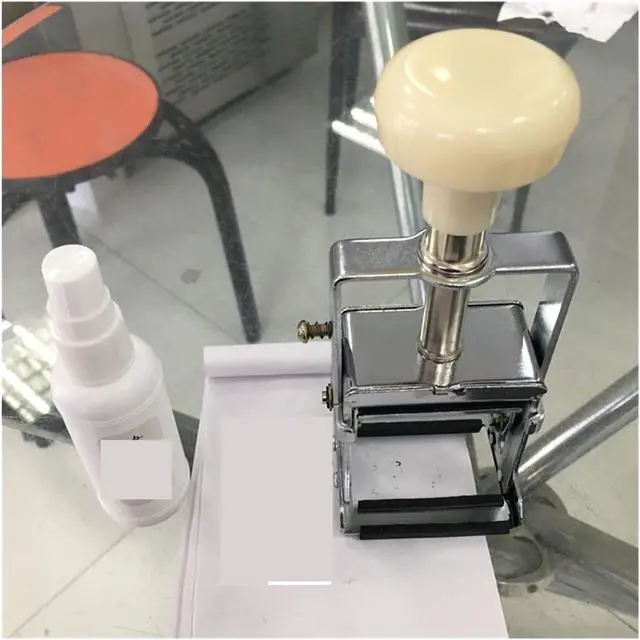 Alt view image 5 of 7 - Label Printer, Manual Adjustable Production Date Code Printing Machine On Polybag Plastic Bag Inkjet Printers for