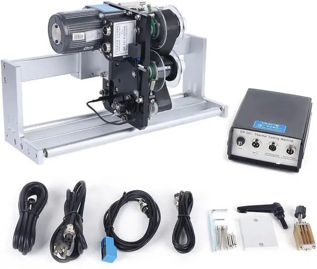 Main image of Automatic Coding Machine, 200W 110V Hot Code Printer Electric Thermal Printing Code Printer for Ribbon Date Batch Number