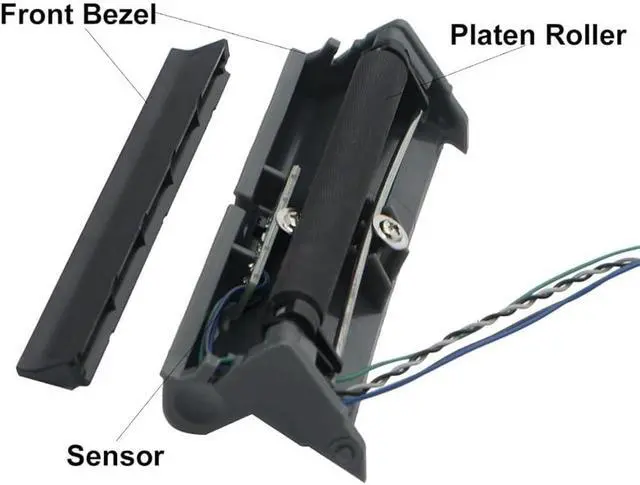 Alt view image 2 of 6 - Label Present Peeler for Zebra GK420D GX420D ZP450 ZP500 Thermal Barcode Printer Dispenser P/N:105934-026 Replacement Parts