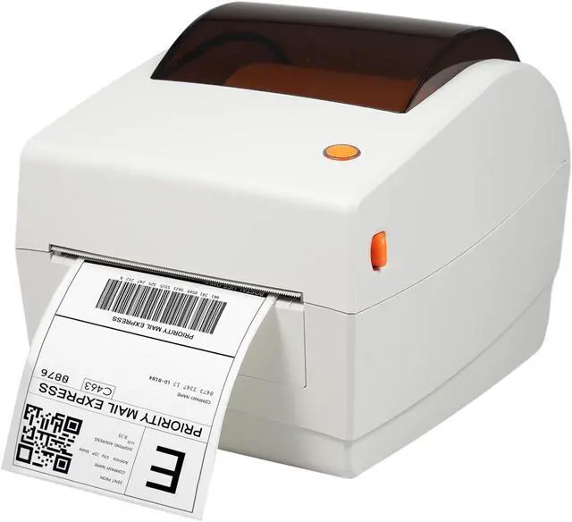 Alt view image 2 of 7 - Compact Thermal Label Printer, High Speed Desktop Label Maker with Wireless Printing, USB Connection, for Compatible with (US-2)
