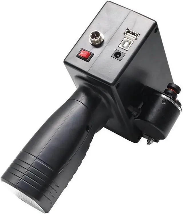Alt view image 3 of 3 - 12.7mm Online Variable QR Bar Batch Code Date Number Logo Expiry Date Label Portable Hand Jet Handheld Thermal Inkjet Printer
