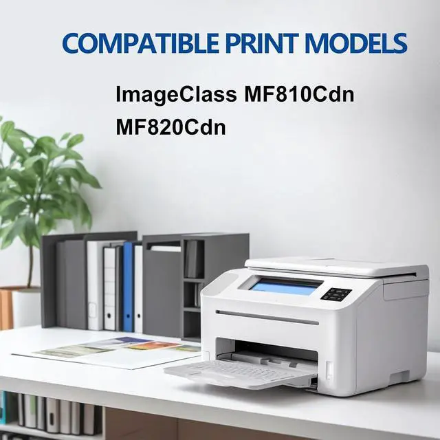 Alt view image 2 of 7 - CRG-034 Drum Unit Kit Compatible for Canon 9458B001 9457B001 9456B001 9455B001 Imaging Drum, Work for ImageClass MF810Cdn MF820Cdn Printers, 1 Cyan