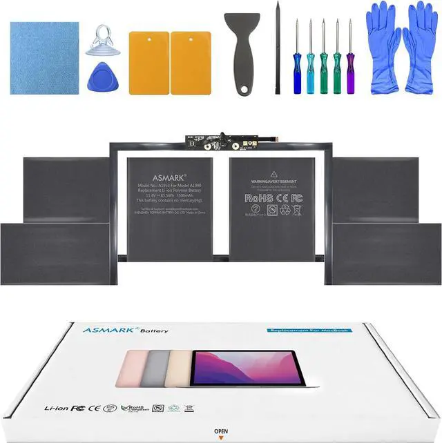 Main image of ASMARK Battery Replacement for MacBook Pro A1990(2018, 2019) 15-Inch