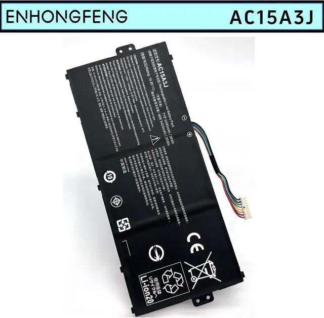 Alt view image 4 of 4 - AC15A3J New Laptop Battery Replacement for Acer Chromebook 11 CB3-131 Chromebook R11 CB5-132T Chromebook C738T Series AC15A3J AC15A8J