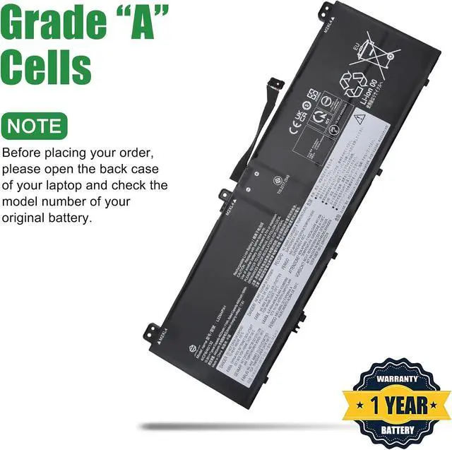 Alt view image 3 of 6 - L22M4PA1 Laptop Battery Replacement for Lenovo Yoga 7 14ARP8 14IRL8 14IML9 16ARP8 16IRL8 Series SB11K38964 5B11K38966 SB11N46027 5B11N45944 L22D4PA1 SB11K38967 5B11K38963 L22C4PA1 15.36V 71Wh