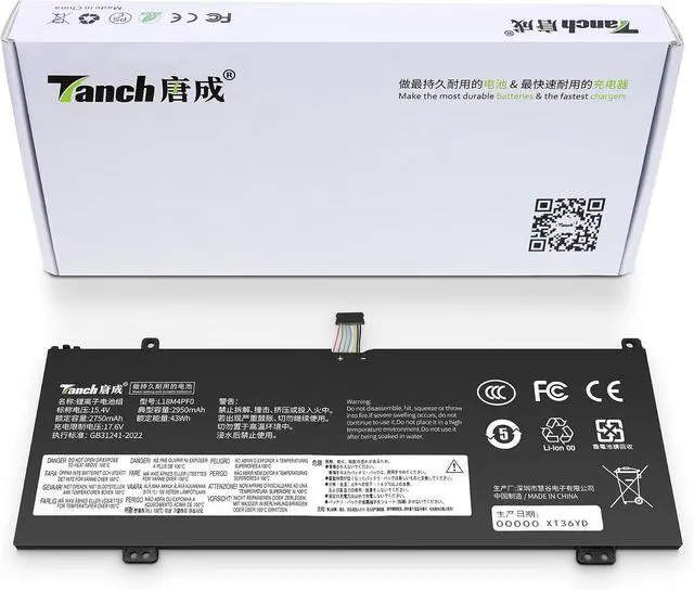 Main image of Tanch L18M4PF0 Laptop Battery for Lenovo Thinkbook 13S/14S-IWL IML are