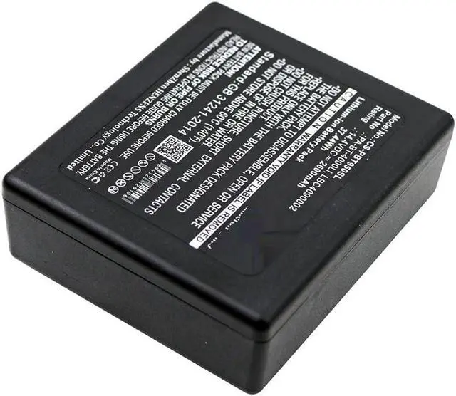 Alt view image 2 of 5 - 2600mAh Battery Replacement for Brother PT-D800W PT-E850TKW PT-P950NW TD-2130NSA PTP900W TD-2130N PTP950NW RuggedJet RJ4040-K PT-E800T/TK LBD709-001 25B LBF3250001 LBC4090002 PA-BT-4000LI (14.4V)