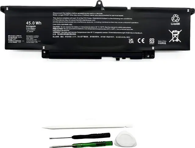 Main image of CGR6V Laptop Battery Replacement for Dell Pro 16 Plus PB16250 Pro 16 PC16250 Pro 14 PC14250 Pro 14 Plus PB14250 Pro 13 Plus PB13250 Chromebook 11 CC11260 Series X95KV 001W6F 01W6F 02CVPR 2CVPR