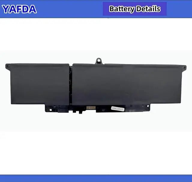 Alt view image 2 of 6 - CGR6V Laptop Battery Replacement for Dell Pro 16 Plus PB16250 Pro 16 PC16250 Pro 14 PC14250 Pro 14 Plus PB14250 Pro 13 Plus PB13250 Chromebook 11 CC11260 Series X95KV 001W6F 01W6F 02CVPR 2CVPR