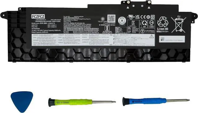 Main image of L23M4P70 Battery 52.5Wh 3392mAh Replacement for Lenovo ThinkPad T16 Gen 3 21MN 21MQ Series SB11H56311 5B11H56410 L23C4P71 SB11H56310 5B11H56409 L23M4P71 L23C4P72 15.48V 4-Cell