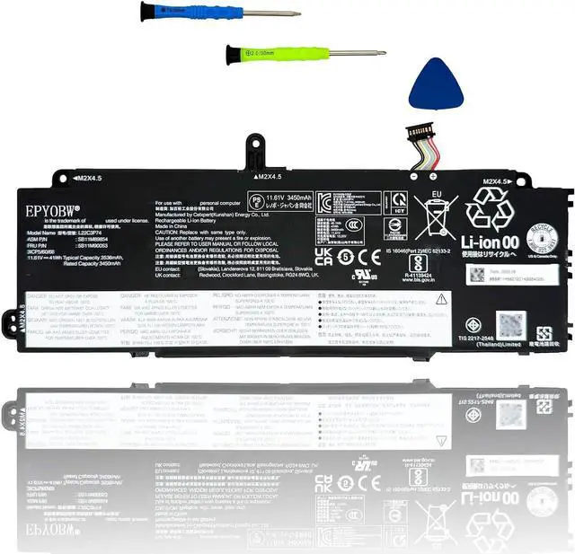 Main image of L22C3P74 Laptop Battery 41Wh Series L22D3P76 L22M3P76