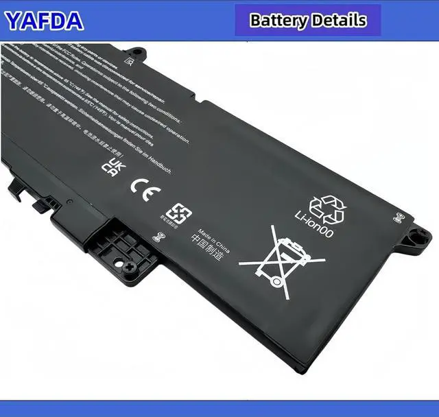 Alt view image 6 of 6 - CGR6V Laptop Battery Replacement for Dell Pro 16 Plus PB16250 Pro 16 PC16250 Pro 14 PC14250 Pro 14 Plus PB14250 Pro 13 Plus PB13250 Chromebook 11 CC11260 Series X95KV 001W6F 01W6F 02CVPR 2CVPR