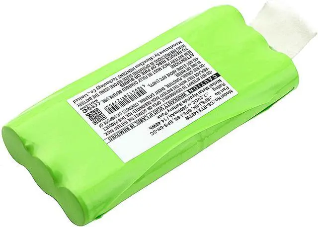 Alt view image 2 of 5 - ALLC Replacement Battery for Ritron JMX 441D/JMX II/JMX IV/Patriot SST,PN:BPS-6N-MH/BPS-6N-SC/BPSJ-6N,2000mAh