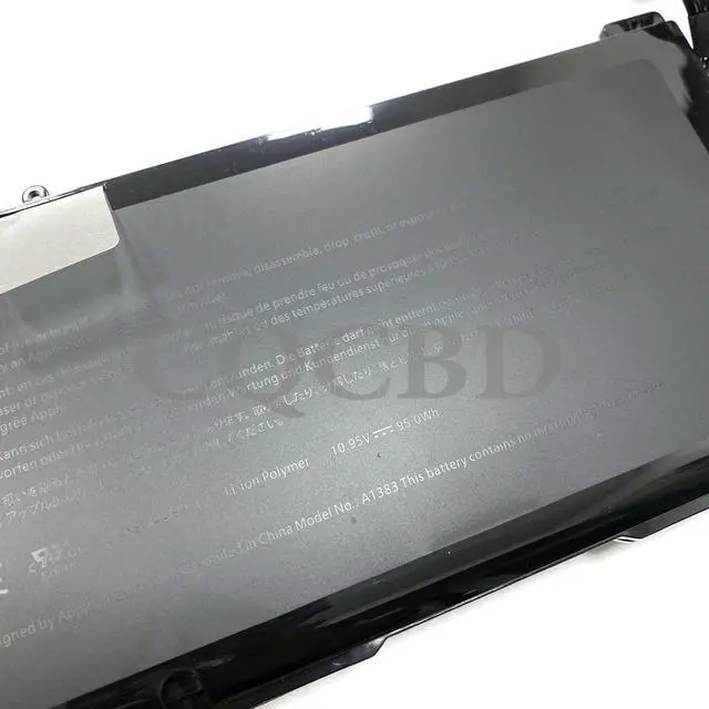 Alt view image 4 of 7 - CQCBD A1383 + Tool Battery for Apple MacBook Pro 17" A1297 Early/Late 2011 (only for 2011 Version) MD311 MC725 020-7149-A 020-7149-A10 Lptop (10.95V 95.0Wh)