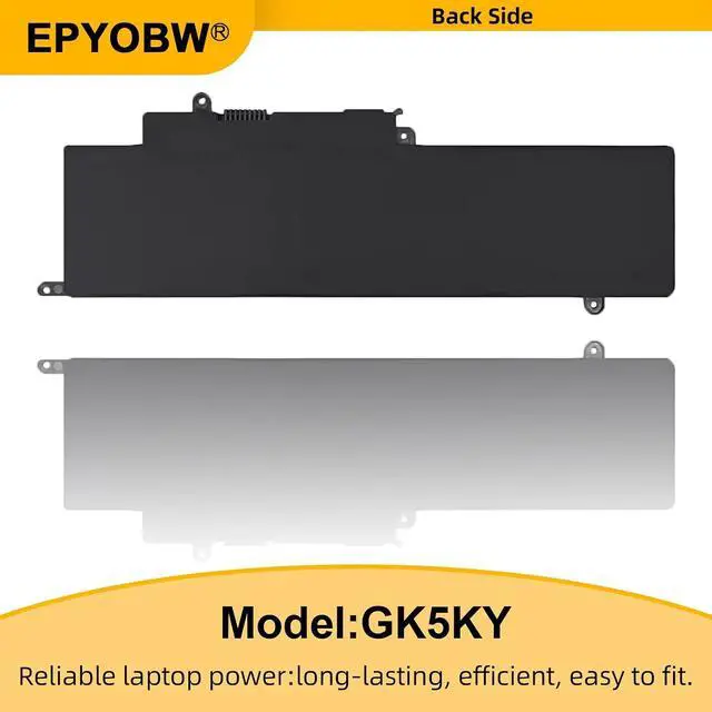 Alt view image 6 of 6 - GK5KY Laptop Battery 43Wh 04K8YH 92NCT 092NCT 4K8YH P20T RHN1C