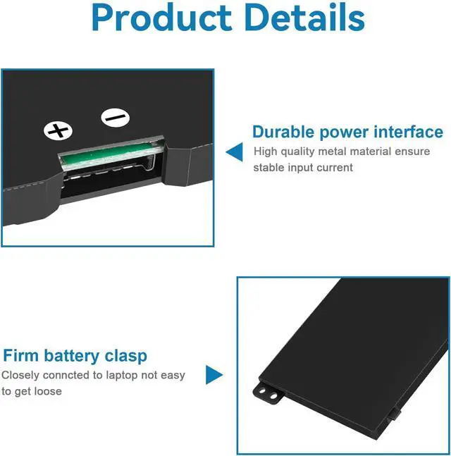 Alt view image 3 of 7 - B31N1915 C31N1915 Laptop Battery for Asus ExpertBook L1 L1400CDA L1500CDA, B1 B1400CEAE B1400CEPE B1500CEAE B1500CEPE B1500 B1500CEA-XS74 BR1100CKA BR1100FKA 0B200-03760000 0B20003760000 3ICP5/57/80