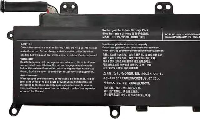 Alt view image 2 of 4 - PA5353U-1BRS Laptop Battery