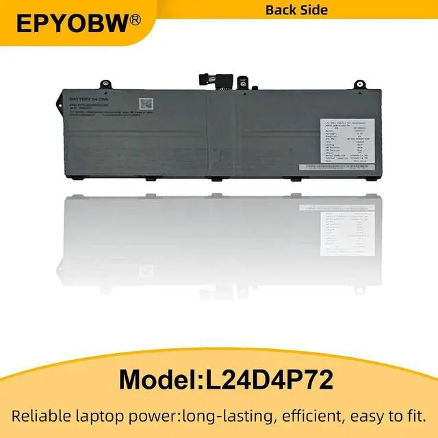 Alt view image 7 of 7 - L24D4P72 Laptop Battery 54.7Wh 3510mAh 15.6V L24M4P72 L24N4P71