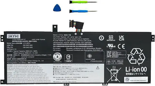 Main image of JAYHI L21C4PG1 46Wh Laptop Battery L21L4PG1 L21D4PG1 L21M4PG1 15.36V