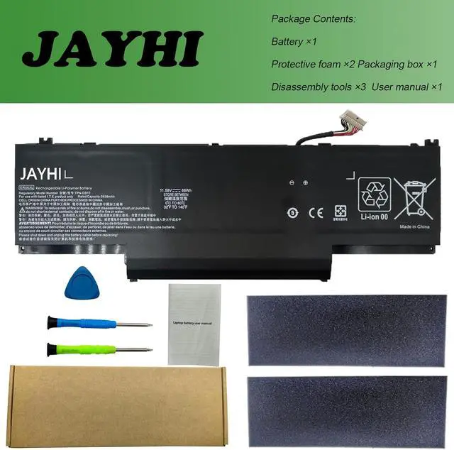 Alt view image 7 of 7 - JAYHI ER06XL 68Wh Laptop Battery N59788-005 TPN-DB1T N59734-271 11.58V