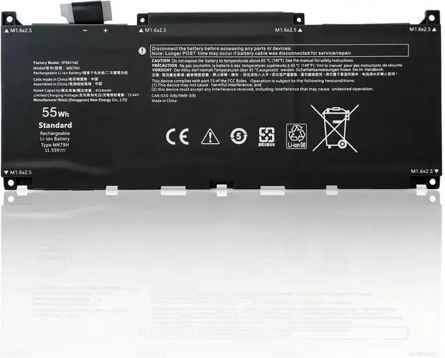 Main image of MN79H Battery Compatible with Dell XPS 13 Plus 9320 XPS 13 9340 9345 NXRKW 0NXRKW J7H5M 0J7H5M 2FVJM P35S001 P151G001 55Wh 11.55V