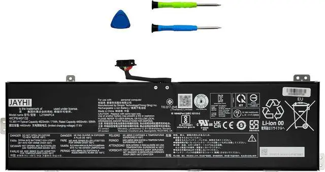 Main image of JAYHI L21M4PC4 71Wh 4623mAh Laptop Battery L21L4PC1 15.36V 4-Cell