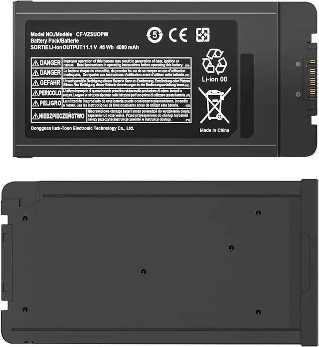 Alt view image 6 of 7 - 11.1V 4080mAh 46Wh Replacement Battery for Toughbook CF-54