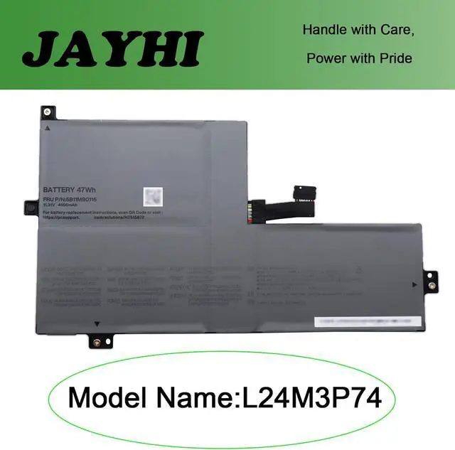 Alt view image 5 of 6 - JAYHI L24M3P74 47Wh 4156mAh Laptop Battery L24D3P77 L24C3P73 11.31V 3-Cell