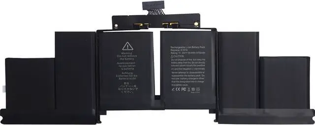Main image of A1398 Laptop Battery Replacemen for A1618 A1494 MacBook Pro 15" inch Retina A1398 (Mid 2015 Mid 2014 Late 2013 Early 2015),EMC 2674 2745 2875 2876 2881 2909 2910 for MacBook Pro 11,2/Pro 11,3