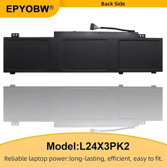 Alt view image 6 of 7 - L24N3PK2 Laptop Battery 50Wh 4422mAh 11.31V L24D3PK3 L24N3PK2