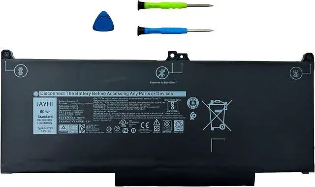 Main image of JAYHI MXV9V 60Wh 7500mAh Laptop Battery 5VC2M 05VC2M 829MX 7.6V