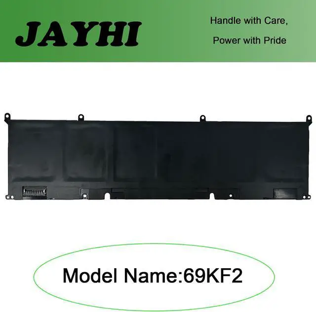 Alt view image 6 of 7 - JAYHI 69KF2 86Wh 7167mAh Laptop Battery 8FCTC 70N2F 11.4V 6-Cells