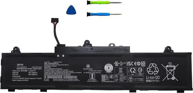 Main image of JAYHI L24M3P72 46.5Wh 4112mAh Laptop Battery L24B3P72 L24D3P74 11.31V